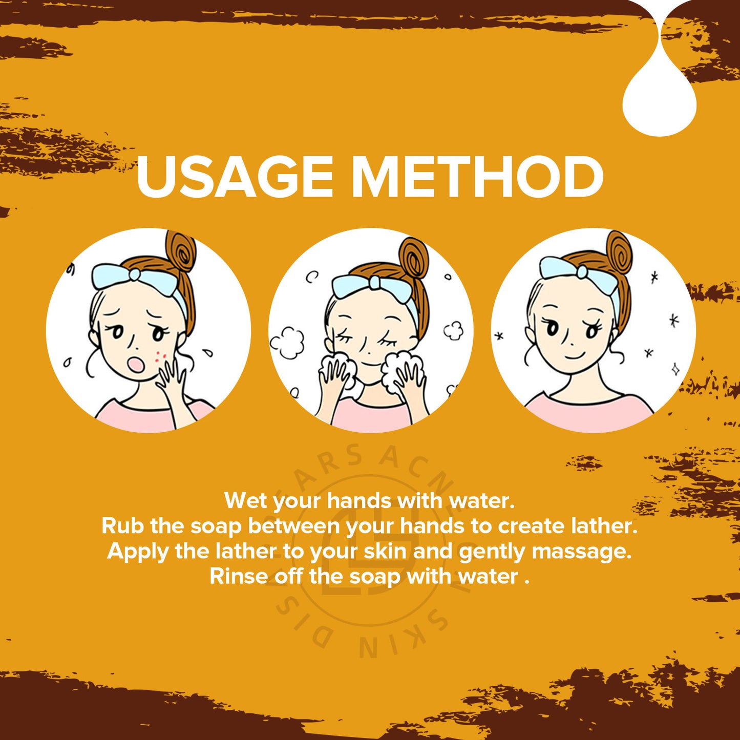 Custom Private Label 100g Anti-acne Shrinking Pores Improving Skin Dull Turmeric Ginger Face Body Soap