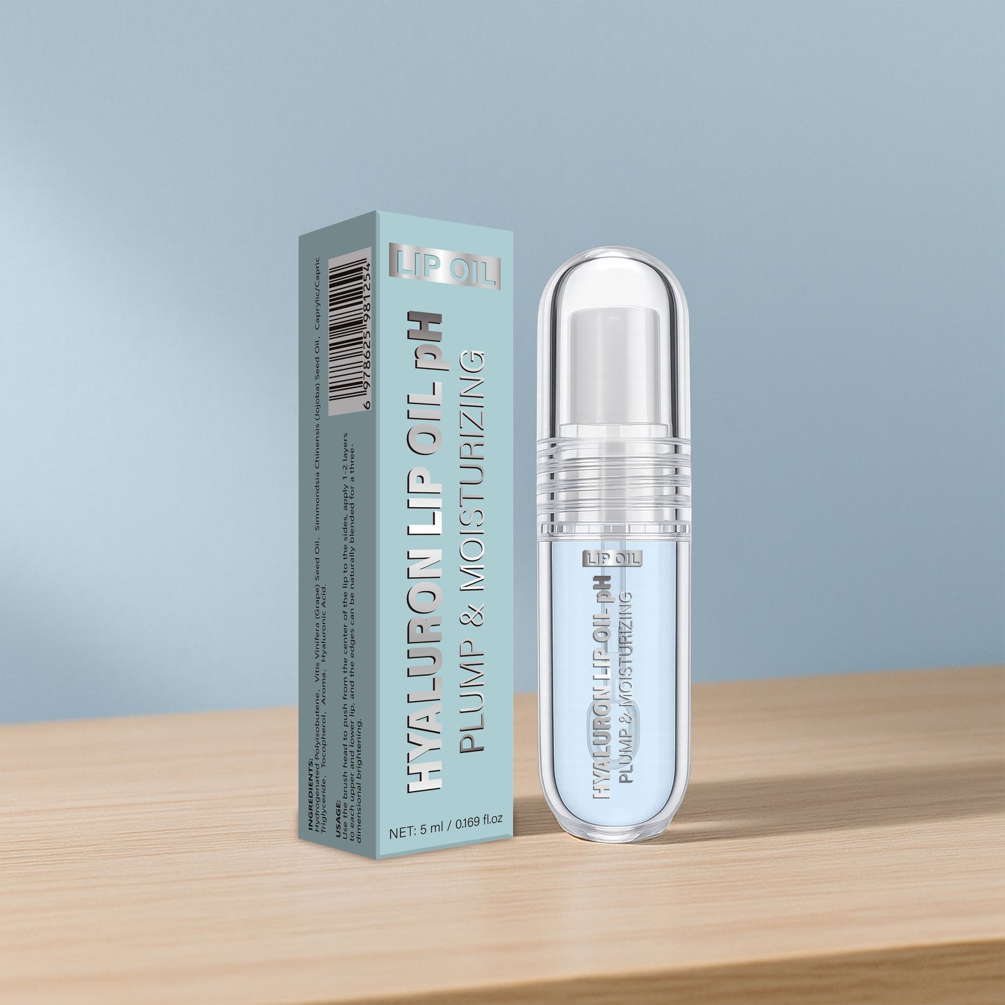 Cosmetics Factory 5ML Plumping Shiny Moisturizing Lip Oil