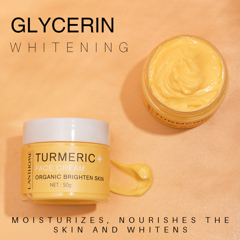 50g Customization Acceptable Acne Removal Improving Skin Dull Brightening Moisturizing Turmeric Facial Cream