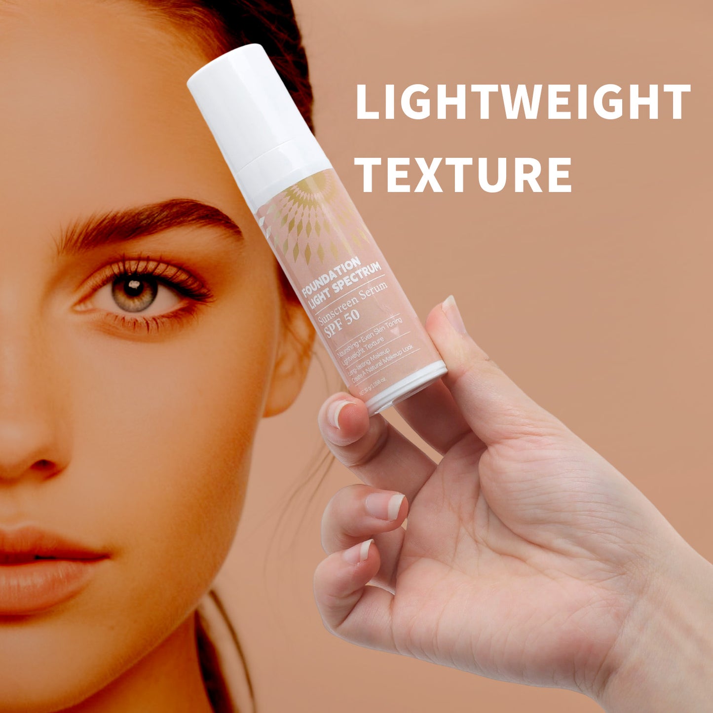 OEM ODM 30g Natural Waterproof Long Lasting SPF50 Sunscreen Foundation
