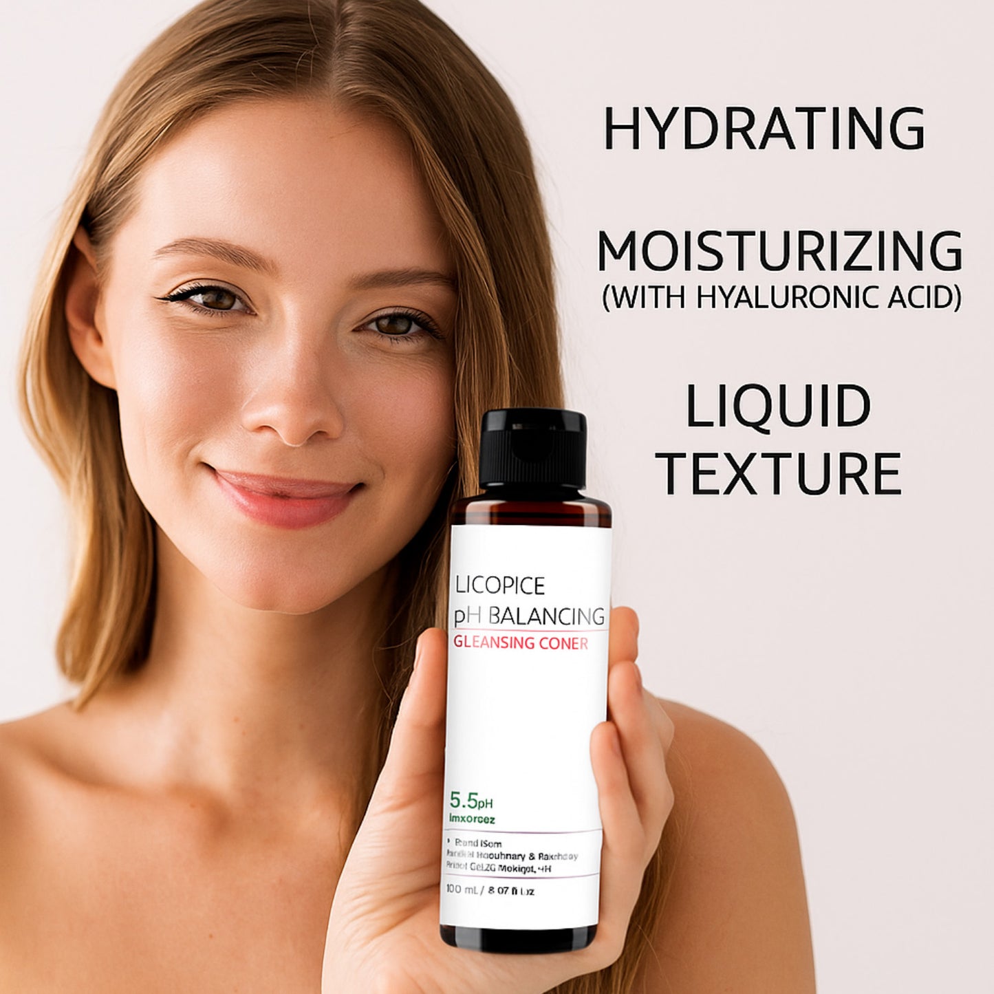 Cosmetics OEM 150ML Anti-acne Anti-oxidant Licorice PH Balancing Toner