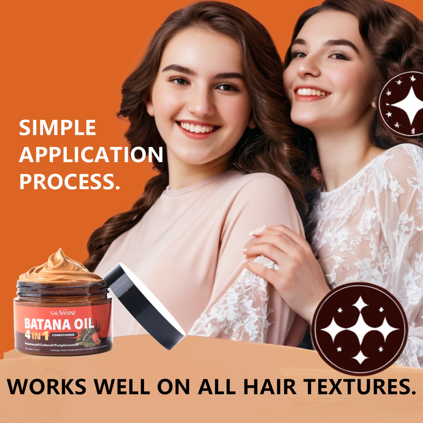 120ML Custom Logo Nourshing Smoothing Strength Hair Root Batana Oil Hair Care Conditioner