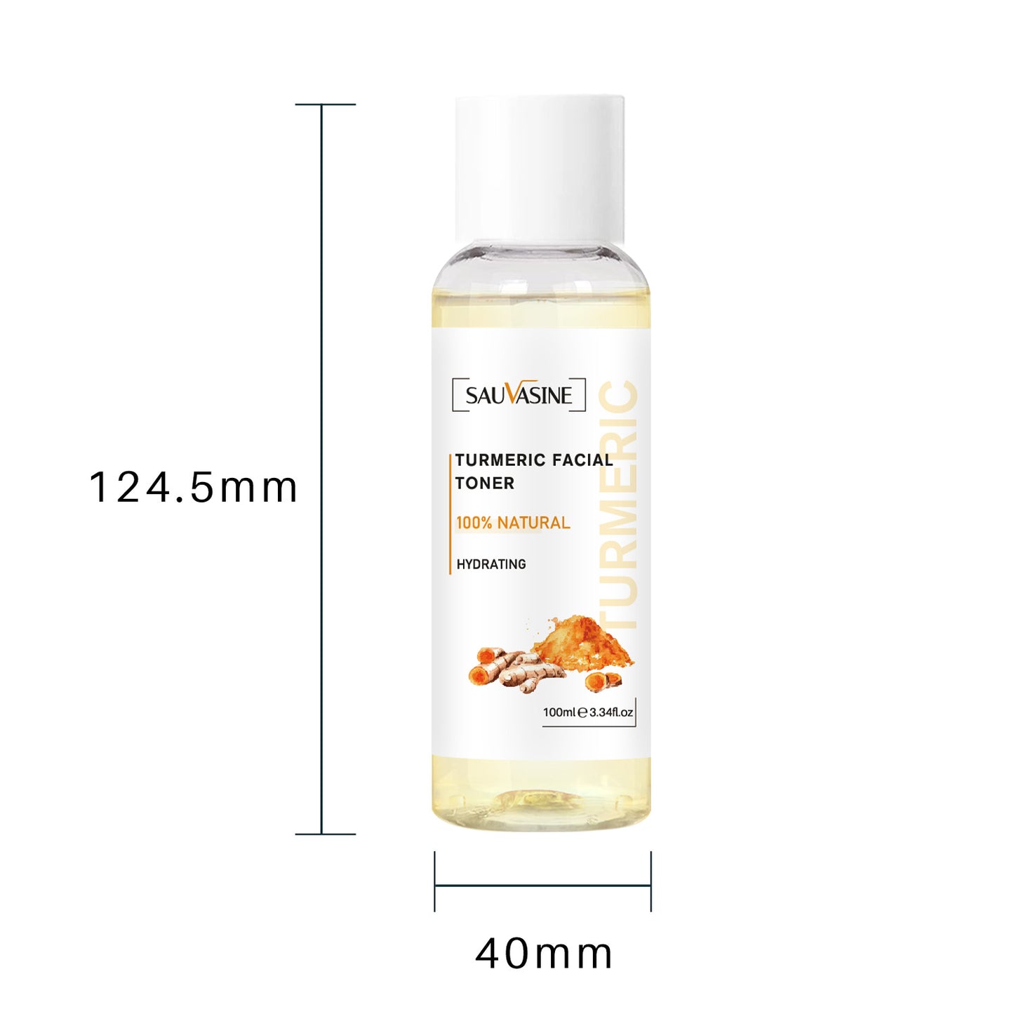 100ml Cosmetics Manufacturer Moisturizing Repairing Anti-acne Turmeric Face Toner