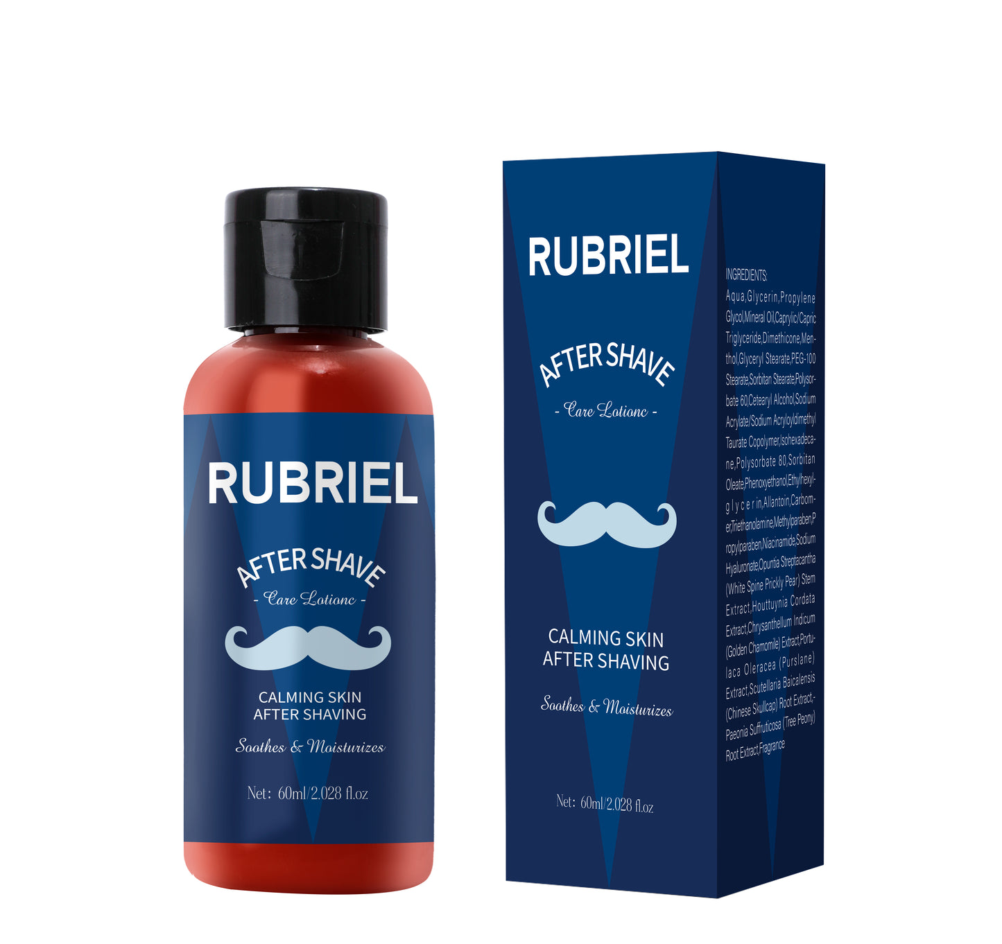 Private Label 60ML Smoothing Moisturizing After Shave Care Lotion