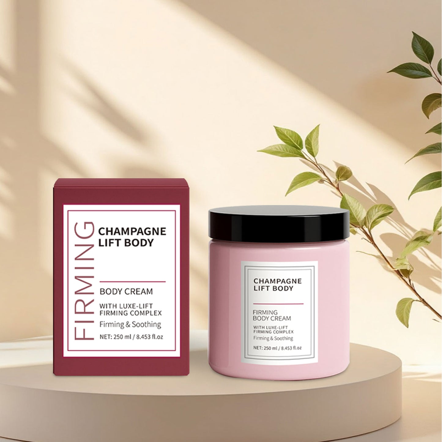 Custom Logo 250ML Lifting Firming Nourshing Collagen Ceramide Body Cream