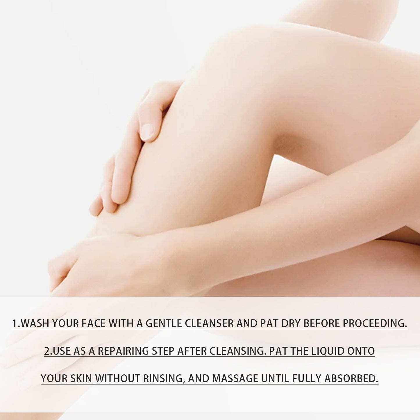 60ML Custom Formula Design Rice Bran Water Niacinamide Face Body Scrub Peeling Exfoliating Ampoule