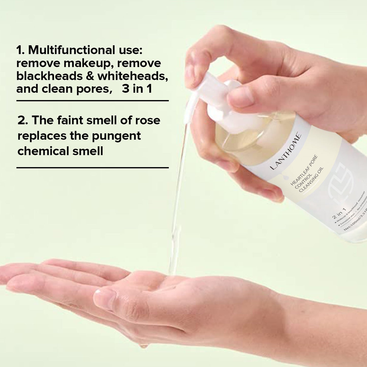 100ML Wholesale Deep Cleansing Shrinking Pores Makeup Removal Cleansing Oil