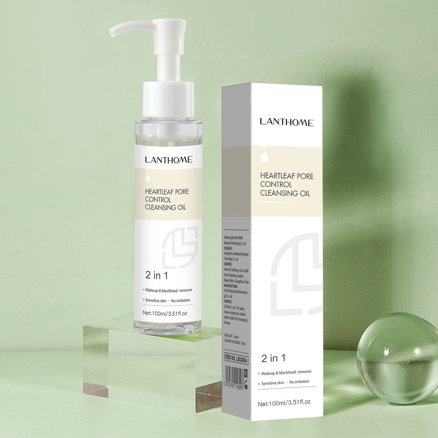 100ML Wholesale Deep Cleansing Shrinking Pores Makeup Removal Cleansing Oil