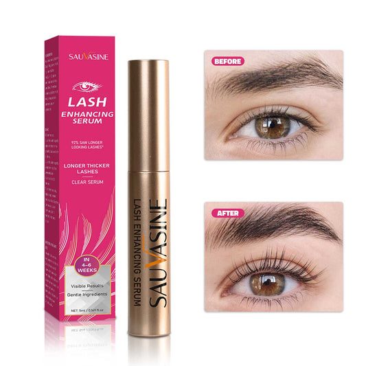 Custom Logo Wholesale 5ML Lash Enhancing Longer Thicker Eyelarsh Growth Serum