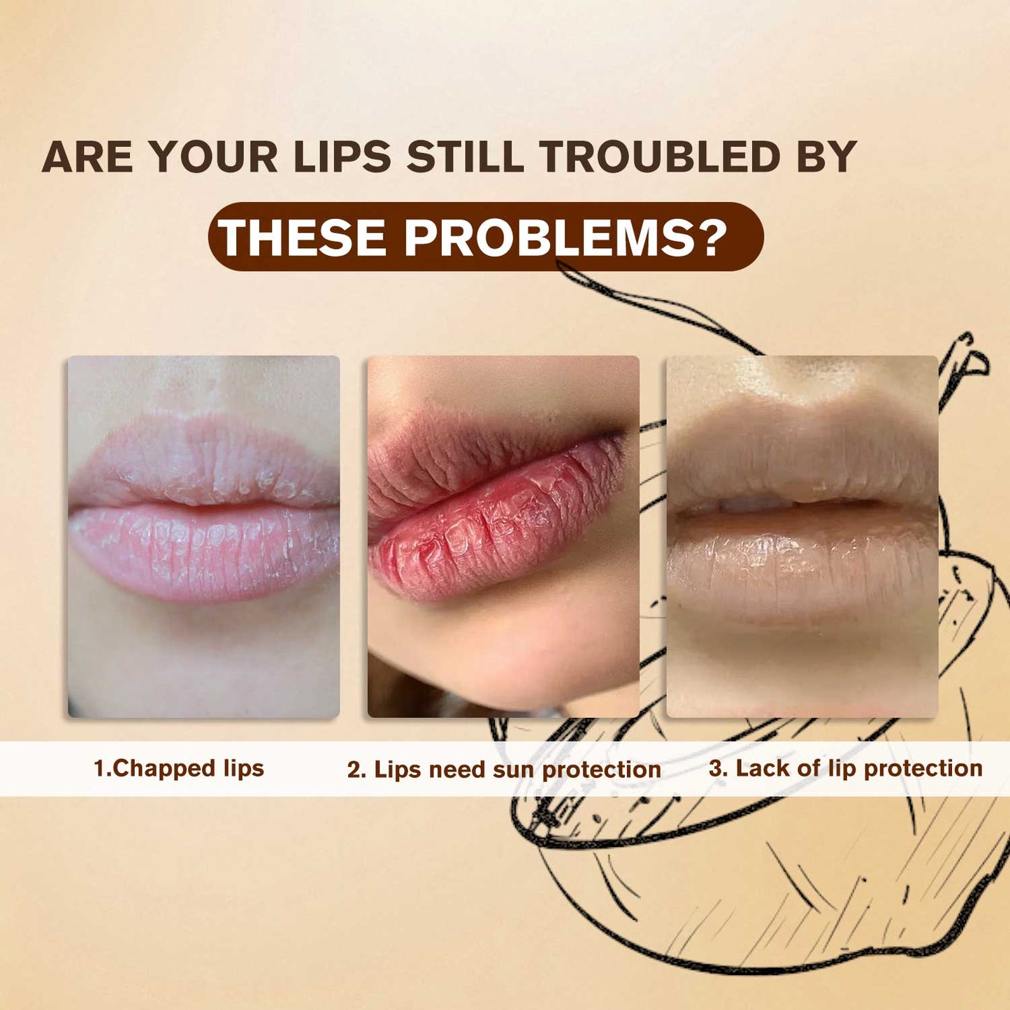 Custom Private Label Wholesale 15ML SPF30 UVA UVB Protection Mosturizing Lip Balm