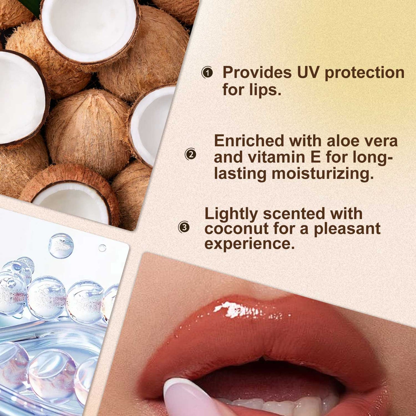 Custom Private Label Wholesale 15ML SPF30 UVA UVB Protection Mosturizing Lip Balm