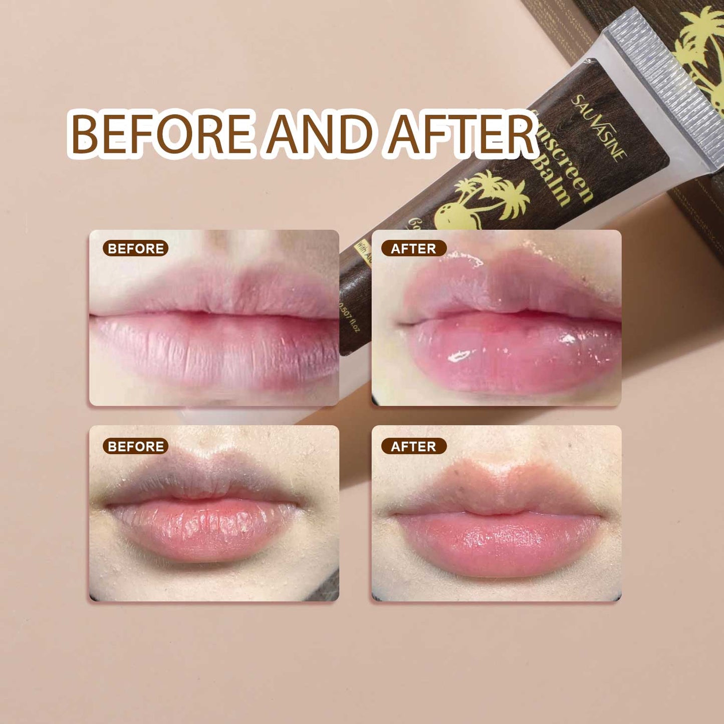 Custom Private Label Wholesale 15ML SPF30 UVA UVB Protection Mosturizing Lip Balm