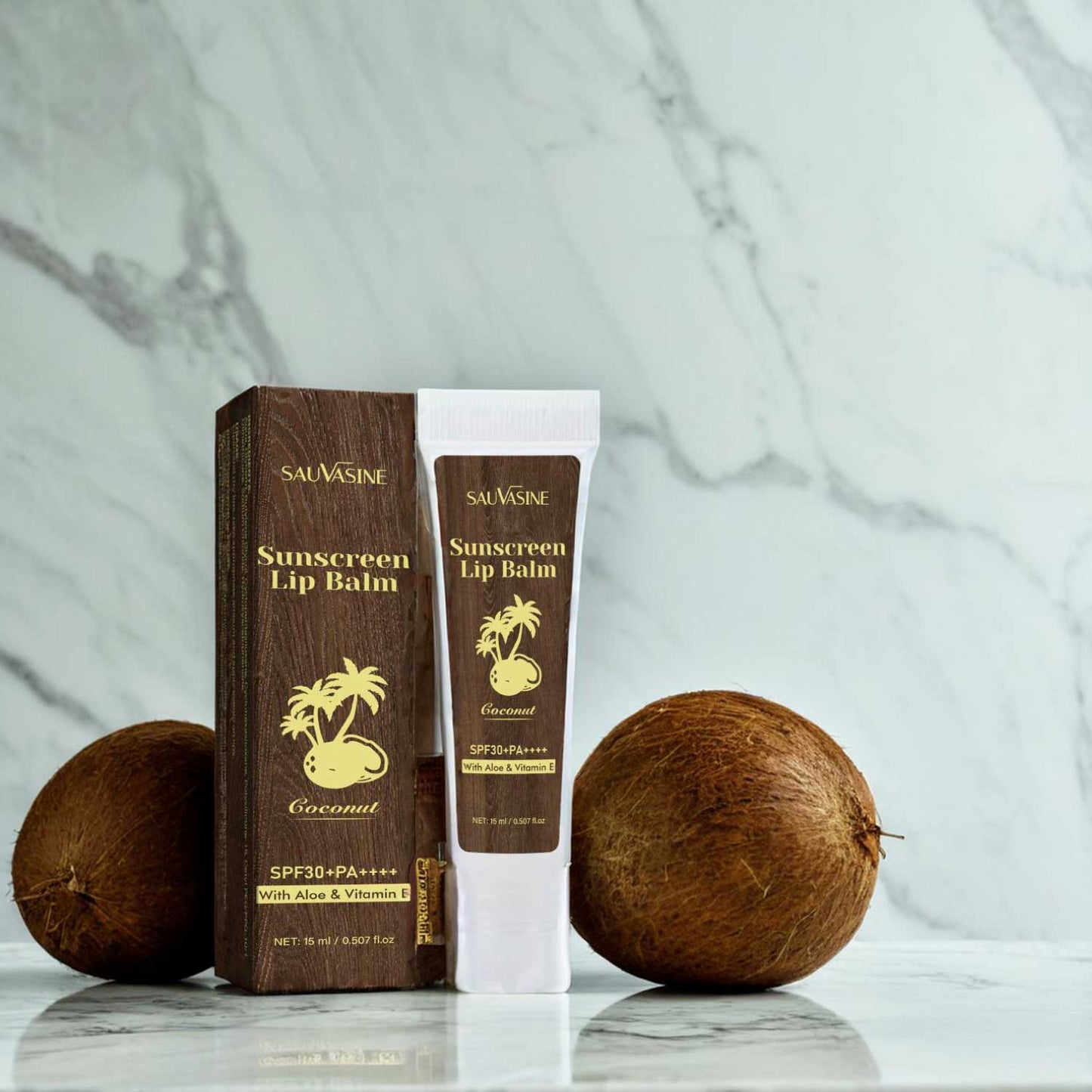 Custom Private Label Wholesale 15ML SPF30 UVA UVB Protection Mosturizing Lip Balm