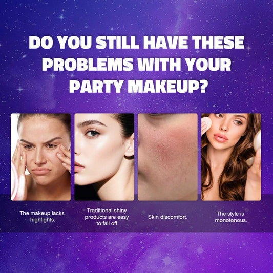 Cosmetics OEM 60ML Party Performance Long Lasting Body Shimmer Glitter Spray