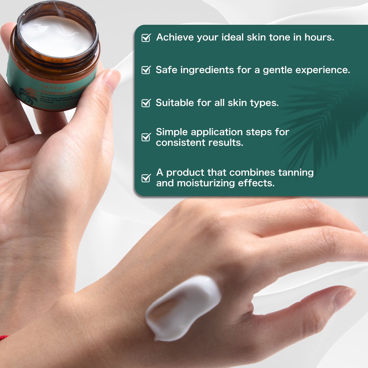 Beauty Manufacturing 50g Improve Skin Tone Tanning Cream