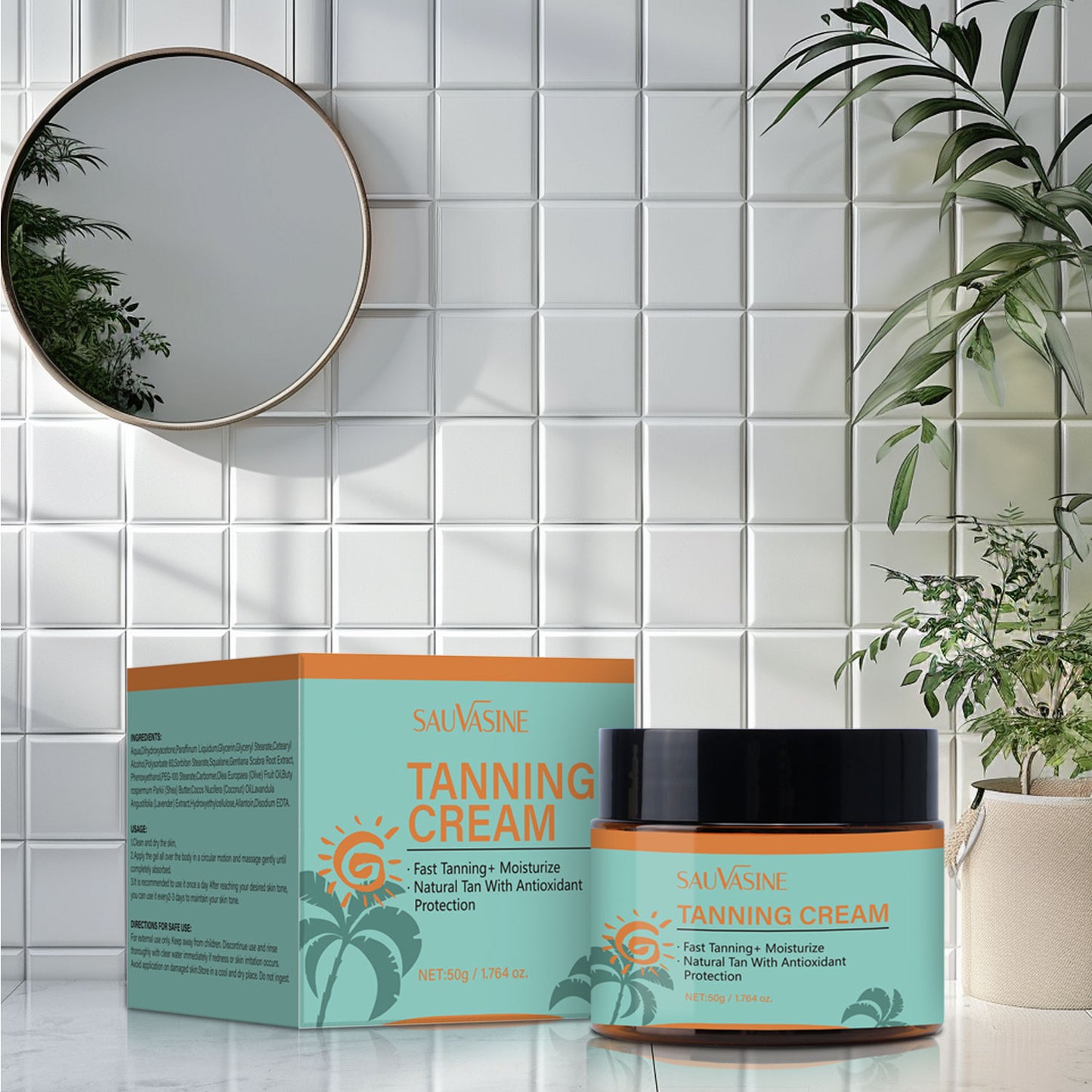 Beauty Manufacturing 50g Improve Skin Tone Tanning Cream