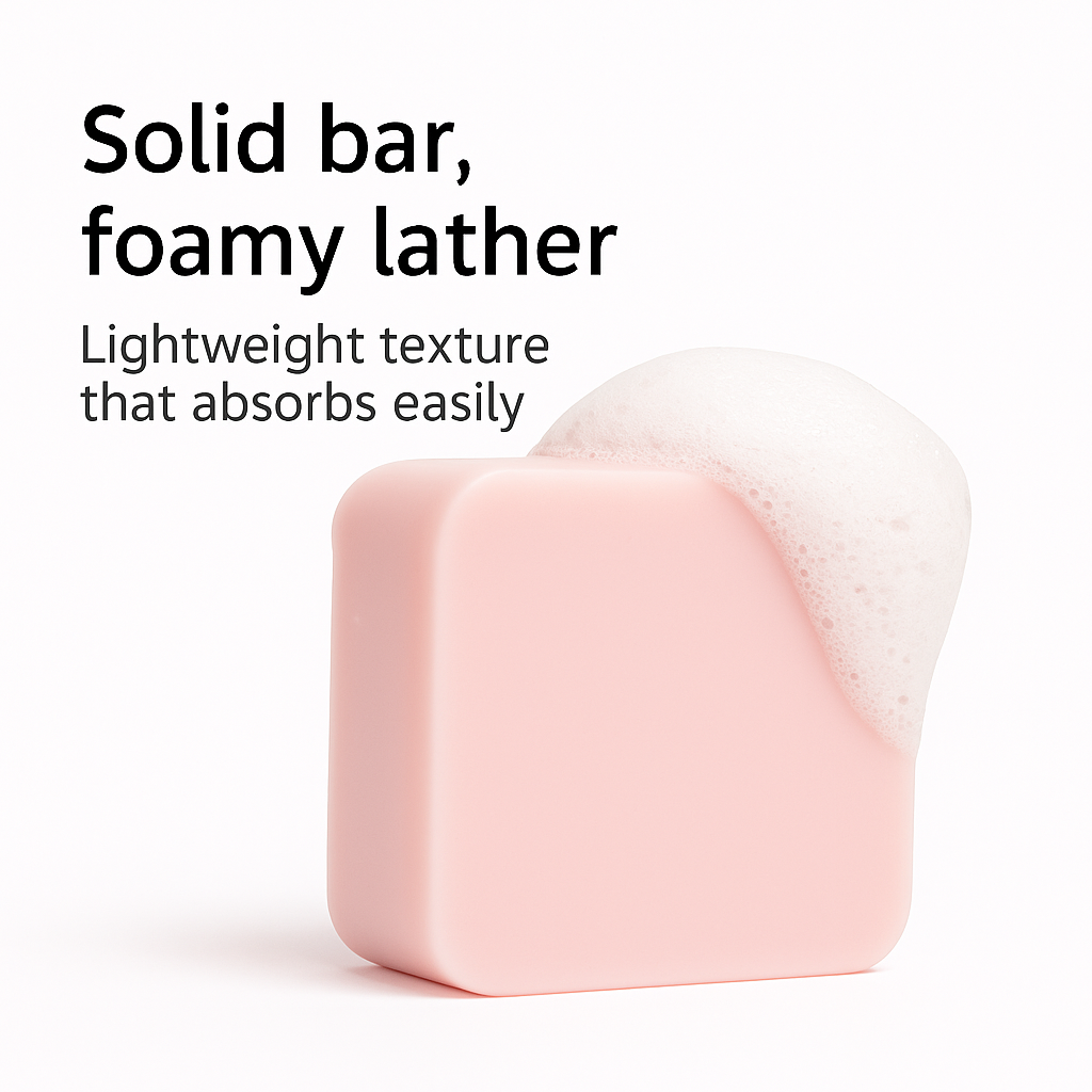 OEM ODM 100g Nourshing Smoothing Repairing Hair Care Soap Castor Oil Conditioner Bar