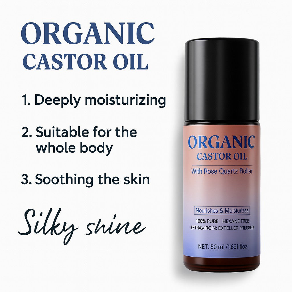 Cosmetics OEM 50ML Moisturizing Soothing Organic Castor Oil