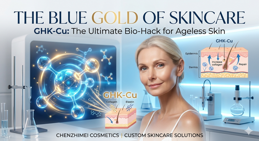 The Blue Gold of Skincare: Why GHK-Cu Is the Ultimate Bio-Hack for Ageless Skin For Chenzhimei Cosmetics