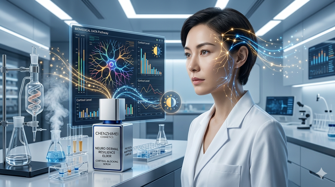 The Neuro-Dermal Symphony: Calming the Cutaneous HPA Axis and Cortisol-Induced Aging
