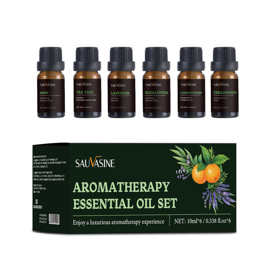 6*10ML Custom Logo Wholesales Relieve Stress Promote Relaxation Massage Diffusers Humidifiers Candle making Fragrance Oil Essential Oil Set