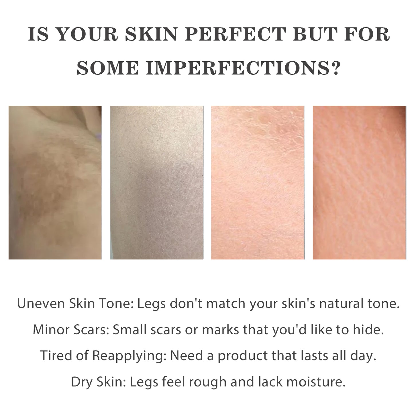 Cosmetics Supply Chain 100ML Beige Waterproof Long-lasting Makeup Leg Concealer