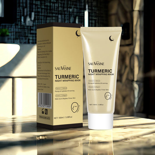 100ML Custom Logo Anti-aging Firming Moisturizing Turmeric Peeling Wrapping Mask