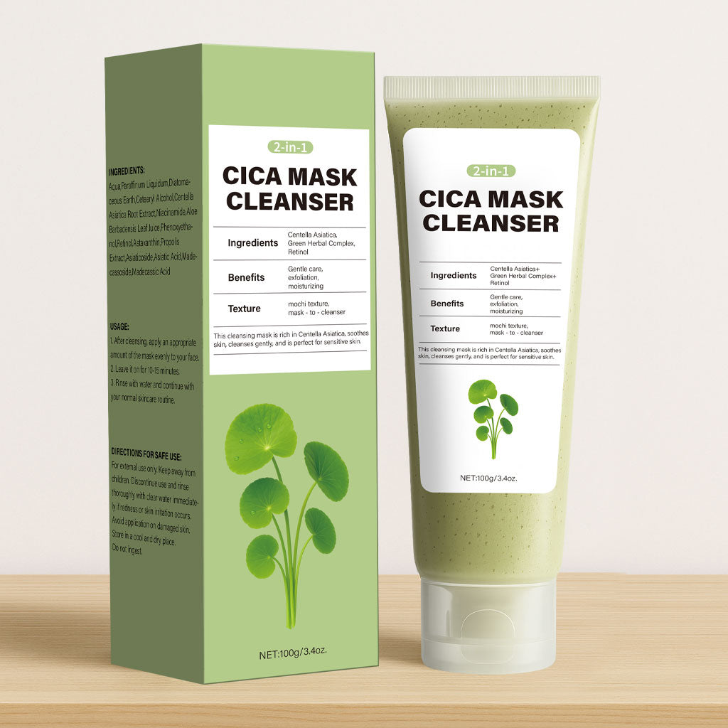 OEM ODM 100g Exfoliating Soothing CICA Cleansing Moisture Mask