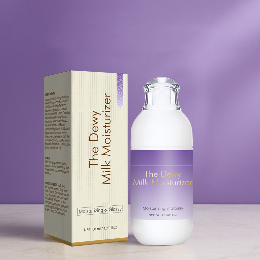 OEM ODM 50ML Moisturizing Nourishing Brightening Dewy Milk Moisturizer