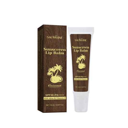 Custom Private Label Wholesale 15ML SPF30 UVA UVB Protection Mosturizing Lip Balm
