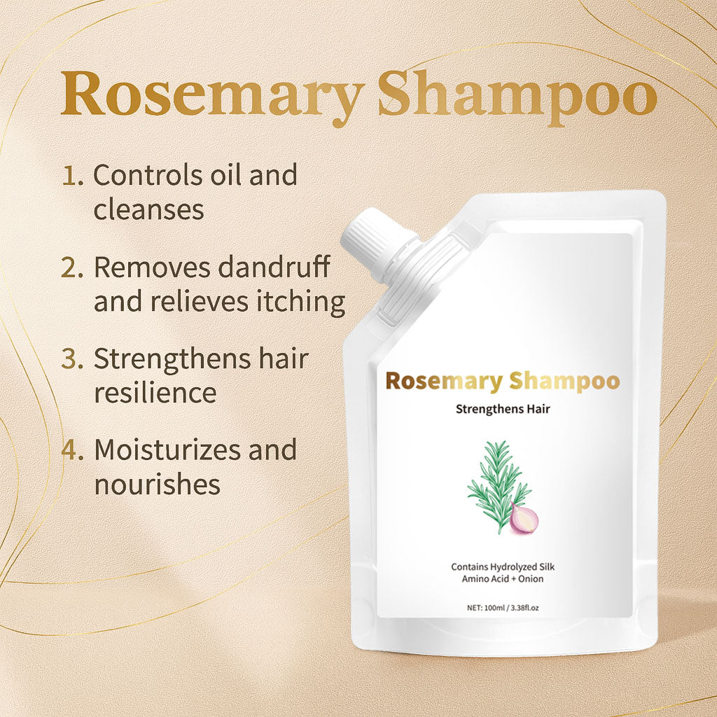 Custom Logo 100ML Hair Growth Strengthen Hair Root Rosemary Shampoo