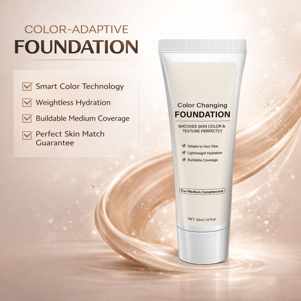 smart color technology weightless hydration buildable medium coverage For Custom Logo 30ML Flawless Finish Color Changing Sunscreen Foundation