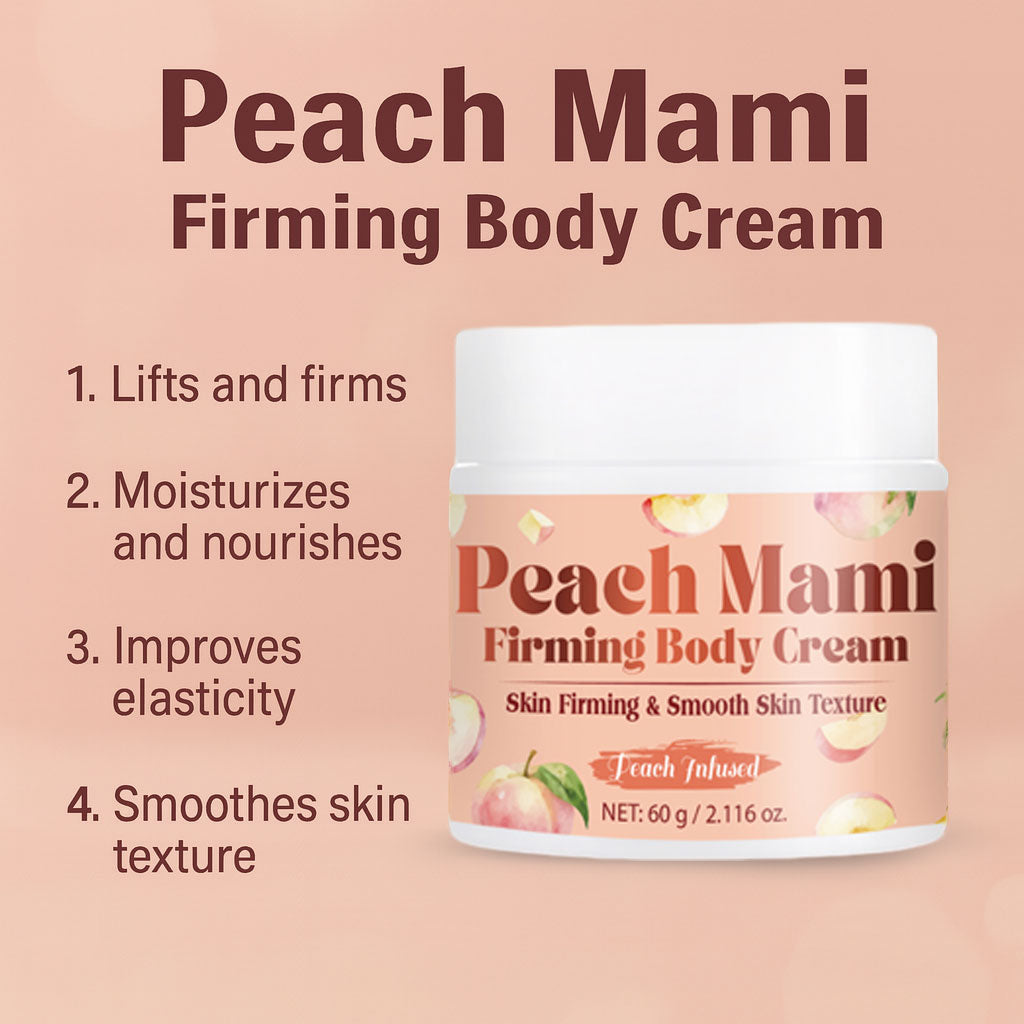 OEM ODM 60g Firming Moisturizing Peach Mami Body Lotion