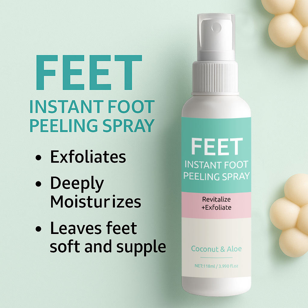 OEM ODM 118ML Soften Tender Lightening Instant Foot Peeling Spray