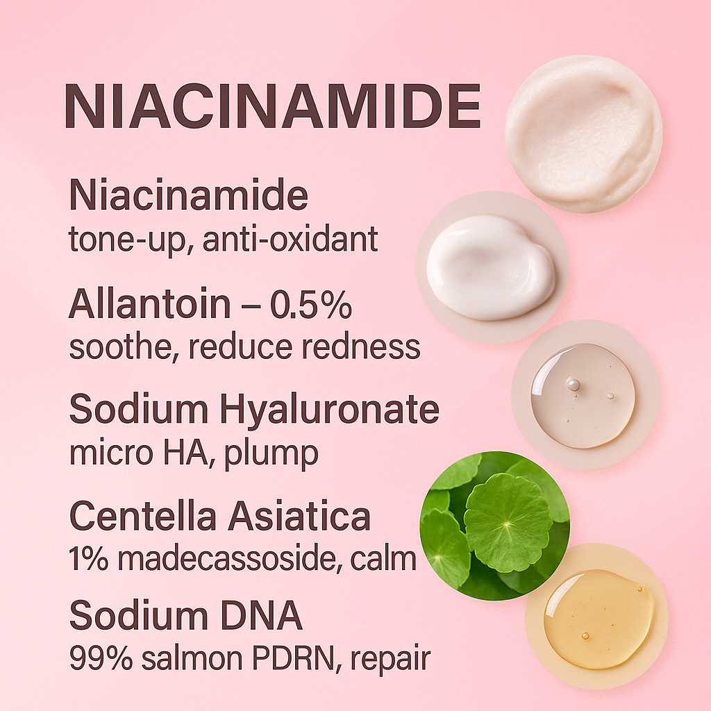 Cosmetics Factory 100g Brightening PDRN Marshmallow Whip Cleanser