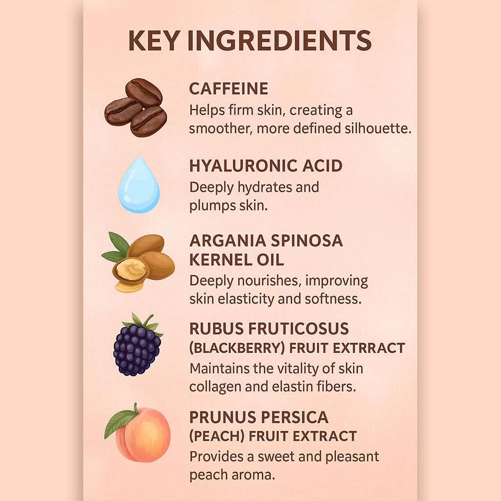 OEM ODM 60g Firming Moisturizing Peach Mami Body Lotion