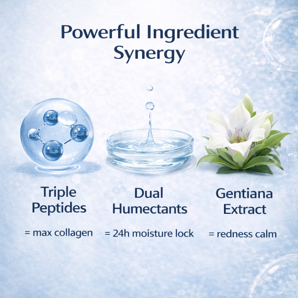 Cosmetics Factory 30ML Repairing Rejuvenating GHK-Cu Peptides Serum