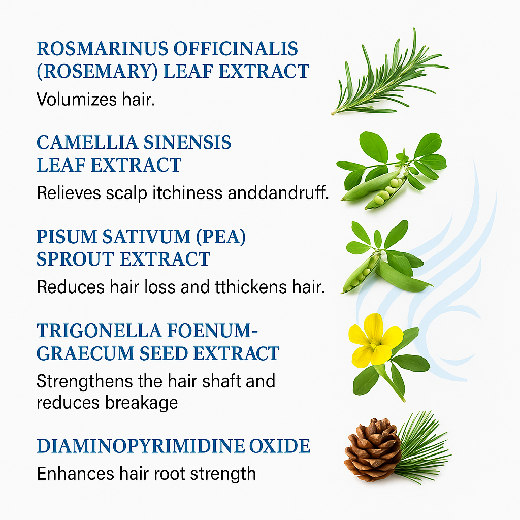 Private Label 25ML Volume Strengthen Hair Growth Roll-On Serum