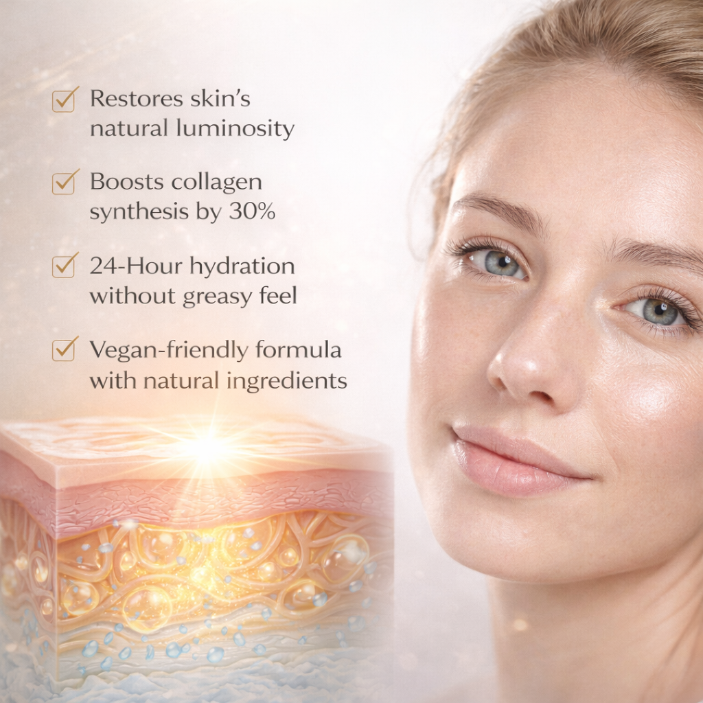 restores skin's natual luminosity boosts collagen synthesis by 30% For OEM ODM 50g Moisturizing Repairing GHK-CU Whipped Tallow Honey Balm