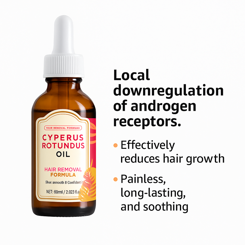 Cosmetics Factory 60ML Hair Removal Cyperus Rotundus Oil