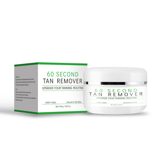 Custom Logo 100g Exfolating Smoothing 60 Seconds Tan Remover Cream
