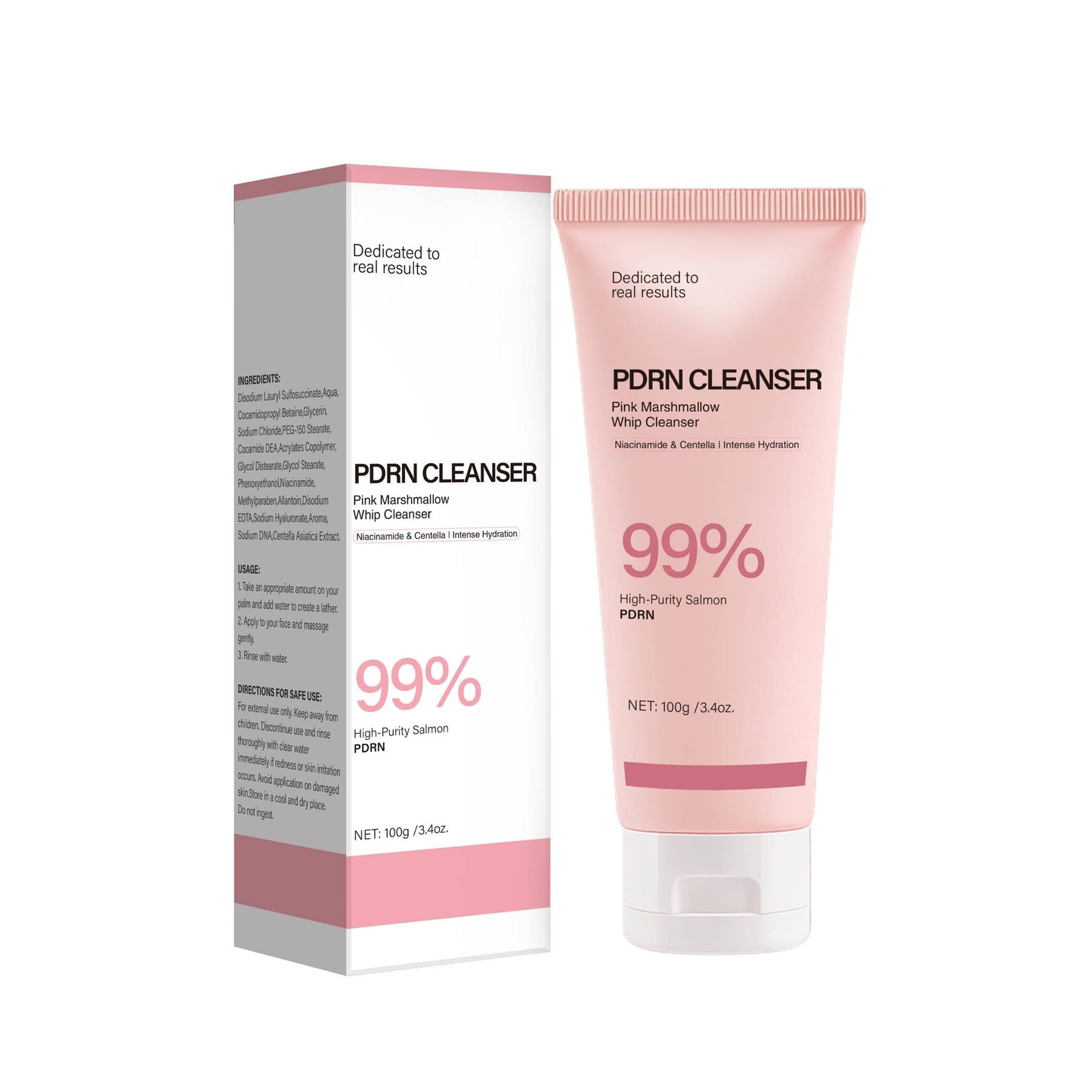 Cosmetics Factory 100g Brightening PDRN Marshmallow Whip Cleanser