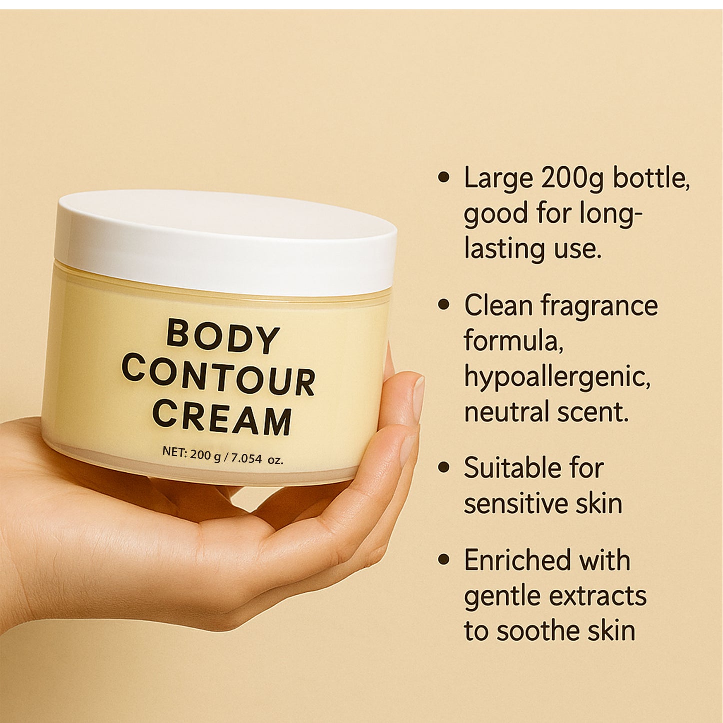 OEM ODM 200g Firming Lifting Rejuvenating Body Contour Cream