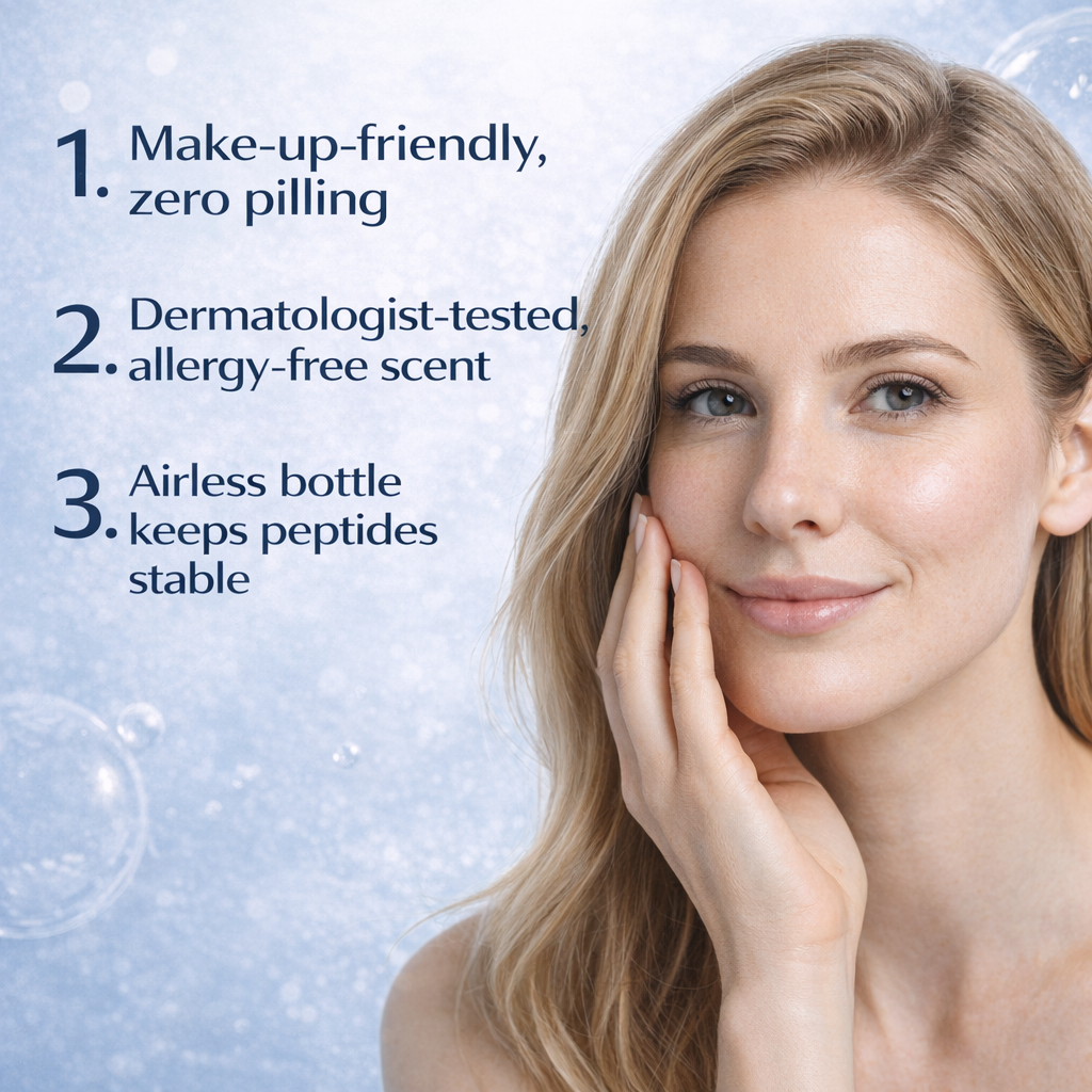 Cosmetics Factory 30ML Repairing Rejuvenating GHK-Cu Peptides Serum