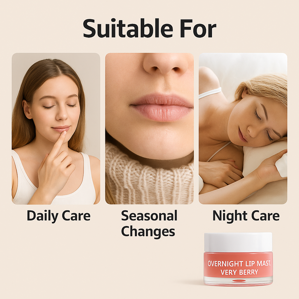 Cosmetics Factory 20g Moisturizing Exfoliating Overnight Lip Mask