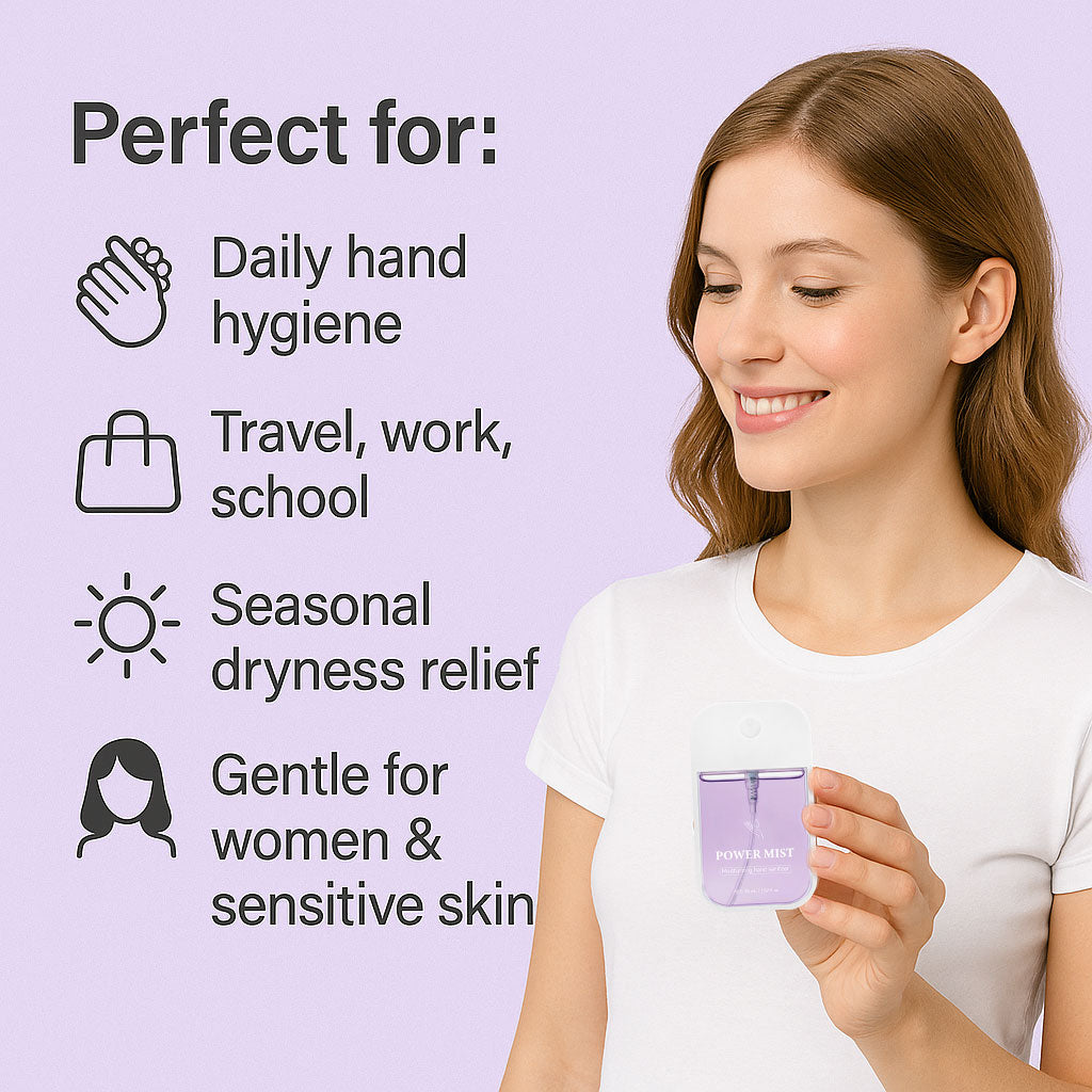 OEM ODM 45ML 99.9% Sterilization Hydrating Hand Sanitizer Spray