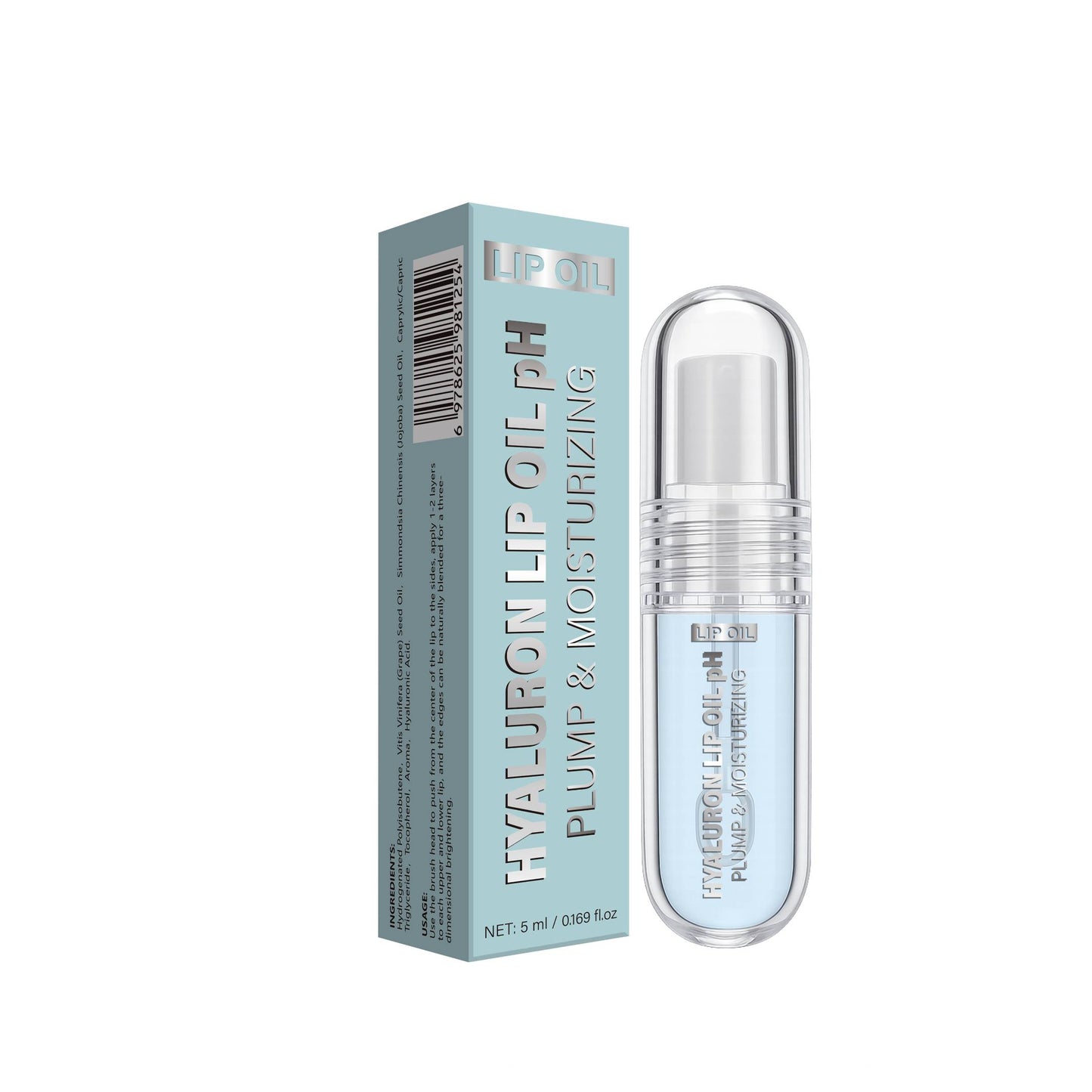 Cosmetics Factory 5ML Plumping Shiny Moisturizing Lip Oil