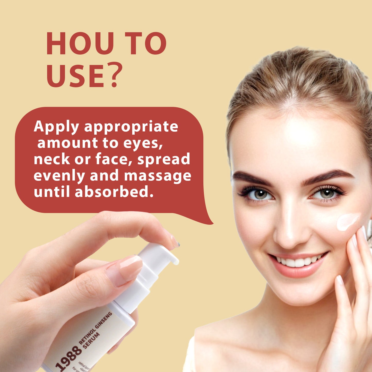 Private Label 30ML Anti-aging Anti-wrinkle 2% Retinol Ginseng Serum
