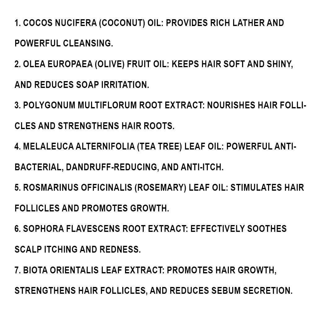 Private Label 120g Strengthen Volume Hair Cypress Leaf Shampoo Soap