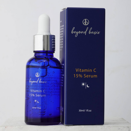 30ML Custom Formula Brightening Whitening Shrinking Pores 15% Vitamin C Essence Facial Serum